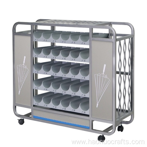 Ironwork umbrella cabinet for storage